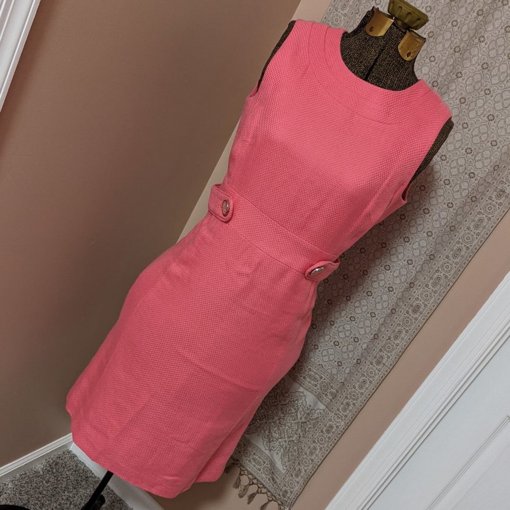 Tory Burch Day Dress Bubblegum Pink